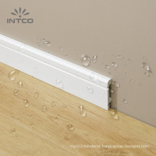 INTCO Quick Install Waterproof Decorative Plastic Foam PS Cornice Skirting Base Board